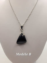 Charger l'image dans la galerie, Chaîne avec pierre Semi-Précieuse-Onyx