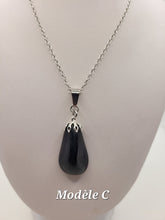 Charger l'image dans la galerie, Chaîne avec pierre Semi-Précieuse-Onyx