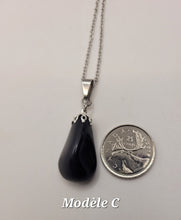 Charger l'image dans la galerie, Chaîne avec pierre Semi-Précieuse-Onyx
