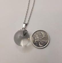 Charger l'image dans la galerie, Chaîne avec pierre Semi-Précieuse-Quartz clair