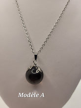 Charger l'image dans la galerie, Chaîne avec pierre Semi-Précieuse-Quartz Fumé