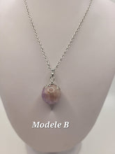Charger l'image dans la galerie, Chaîne avec pierre Semi-Précieuse-Lépidolite
