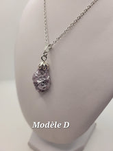 Charger l'image dans la galerie, Chaîne avec pierre Semi-Précieuse-Lépidolite
