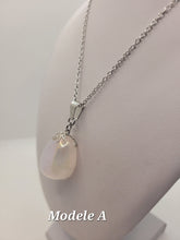 Charger l'image dans la galerie, Chaîne avec pierre Semi-Précieuse-Quartz Aura
