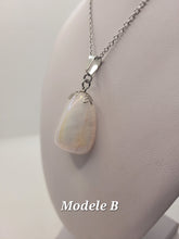 Charger l'image dans la galerie, Chaîne avec pierre Semi-Précieuse-Quartz Aura