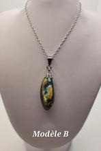 Charger l'image dans la galerie, Chaîne avec pierre Semi-Précieuse-Labradorite