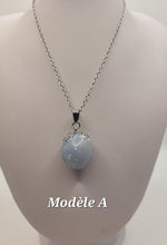 Charger l'image dans la galerie, Chaîne avec pierre Semi-Précieuse-Angélite