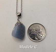 Charger l'image dans la galerie, Chaîne avec pierre Semi-Précieuse-Angélite