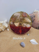 Charger l'image dans la galerie, Orgonite Fleur de Vie - Cornaline & Citrine