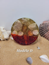 Charger l'image dans la galerie, Orgonite Fleur de Vie - Cornaline & Citrine
