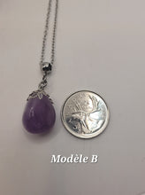 Charger l'image dans la galerie, Chaîne avec pierre Semi-Précieuse-Améthyste