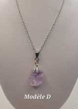 Charger l'image dans la galerie, Chaîne avec pierre Semi-Précieuse-Améthyste