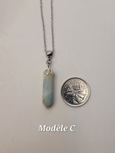 Charger l'image dans la galerie, Chaîne avec pierre Semi-Précieuse-Amazonite