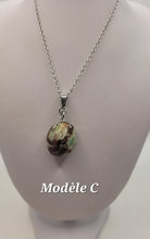 Charger l'image dans la galerie, Chaîne avec pierre Semi-Précieuse-Chrysoprase