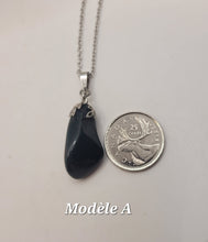 Charger l'image dans la galerie, Chaîne avec pierre Semi-Précieuse-Héliotrope