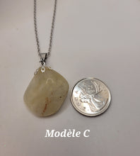 Charger l'image dans la galerie, Chaîne avec pierre Semi-Précieuse-Citrine