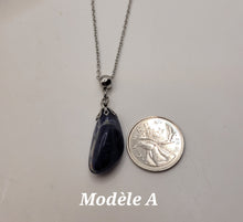 Charger l'image dans la galerie, Chaîne avec pierre Semi-Précieuse-Sodalite