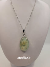 Charger l'image dans la galerie, Chaîne avec pierre Semi-Précieuse-Phrénite