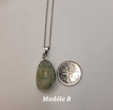 Charger l'image dans la galerie, Chaîne avec pierre Semi-Précieuse-Phrénite