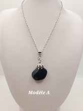 Charger l'image dans la galerie, Chaîne avec pierre Semi-Précieuse-Oeil de Tigre Bleu