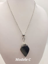 Charger l'image dans la galerie, Chaîne avec pierre Semi-Précieuse-Oeil de Tigre Bleu