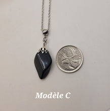 Charger l'image dans la galerie, Chaîne avec pierre Semi-Précieuse-Oeil de Tigre Bleu