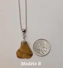 Charger l'image dans la galerie, Chaîne avec pierre Semi-Précieuse-Jaspe Jaune