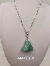 Charger l'image dans la galerie, Chaîne avec pierre Semi-Précieuse-Aventurine Verte
