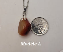 Charger l'image dans la galerie, Chaîne avec pierre Semi-Précieuse-Cornaline