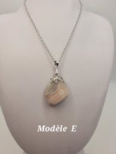 Charger l'image dans la galerie, Chaîne avec pierre Semi-Précieuse-Agate de Botswana