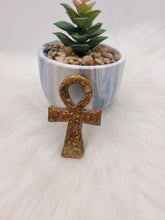 Charger l'image dans la galerie, Collection Isis & Égypte ancienne-Orgonite Croix D'ânhk-Tourmaline Noire