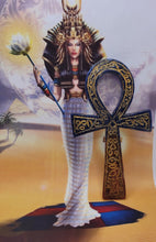 Charger l'image dans la galerie, Collection Isis & Égypte ancienne-Orgonite Grande Croix d'ânkh -Lapis-Lazuli & Cornaline