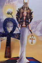 Charger l'image dans la galerie, Collection Isis & Égypte ancienne-Orgonite Grande Croix d'ânkh -Lapis-Lazuli & Cornaline