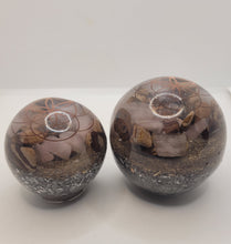 Charger l'image dans la galerie, Sphère Orgonite- 🩷🤎Shiva Lingam & Quartz Rose🩷🤎