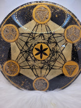 Charger l'image dans la galerie, Plaque de rechargement & protection Orgonite Cube de l'univers ✨Livraison incluse✨