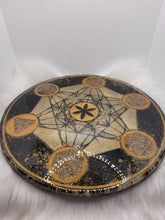 Charger l'image dans la galerie, Plaque de rechargement & protection Orgonite Cube de l'univers ✨Livraison incluse✨