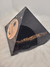 Charger l'image dans la galerie, Orgonite 18x18 cm Shungite,Obsidienne Noire & Tourmaline Noire ✨Livraison incluse✨