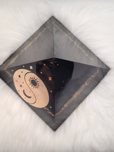 Charger l'image dans la galerie, Orgonite 18x18 cm Shungite,Obsidienne Noire & Tourmaline Noire ✨Livraison incluse✨