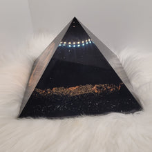 Charger l'image dans la galerie, Orgonite 18x18 cm Shungite,Obsidienne Noire & Tourmaline Noire ✨Livraison incluse✨