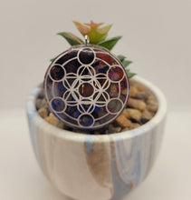 Charger l'image dans la galerie, Pendentif Orgonite - Collection « Axe Céleste »