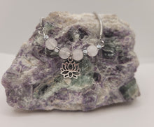 Charger l'image dans la galerie, ✨Chic ✨Bracelet avec Pierre Semi-Précieuses-Quartz Rose