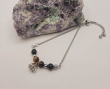 Charger l'image dans la galerie, ✨Chic ✨Bracelet avec Pierre Semi-Précieuses-Oeil de Tigre & Onyx