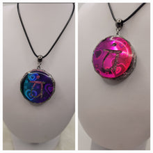 Charger l'image dans la galerie, Pendentif Orgonite -Tourmaline Rose & Quartz Rose
