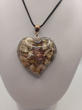 Charger l'image dans la galerie, Pendentif Orgonite Coeur-Agate de Lyall