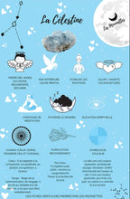 Charger l'image dans la galerie, Orgonite fleur de vie - Célestine & Quartz bleu