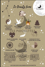 Charger l'image dans la galerie, Chaîne avec pierre Semi-Précieuse-Quartz Fumé