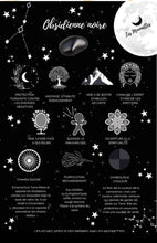 Charger l'image dans la galerie, Chaîne avec pierre Semi-Précieuse-Obsidienne Noire