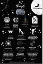 Charger l'image dans la galerie, Fiche Pierre -Shungite
