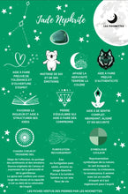 Charger l'image dans la galerie, Chaîne avec pierre Semi-Précieuse-Jade Néphrite