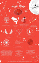 Charger l'image dans la galerie, Chaîne avec pierre Semi-Précieuse-Jaspe Rouge